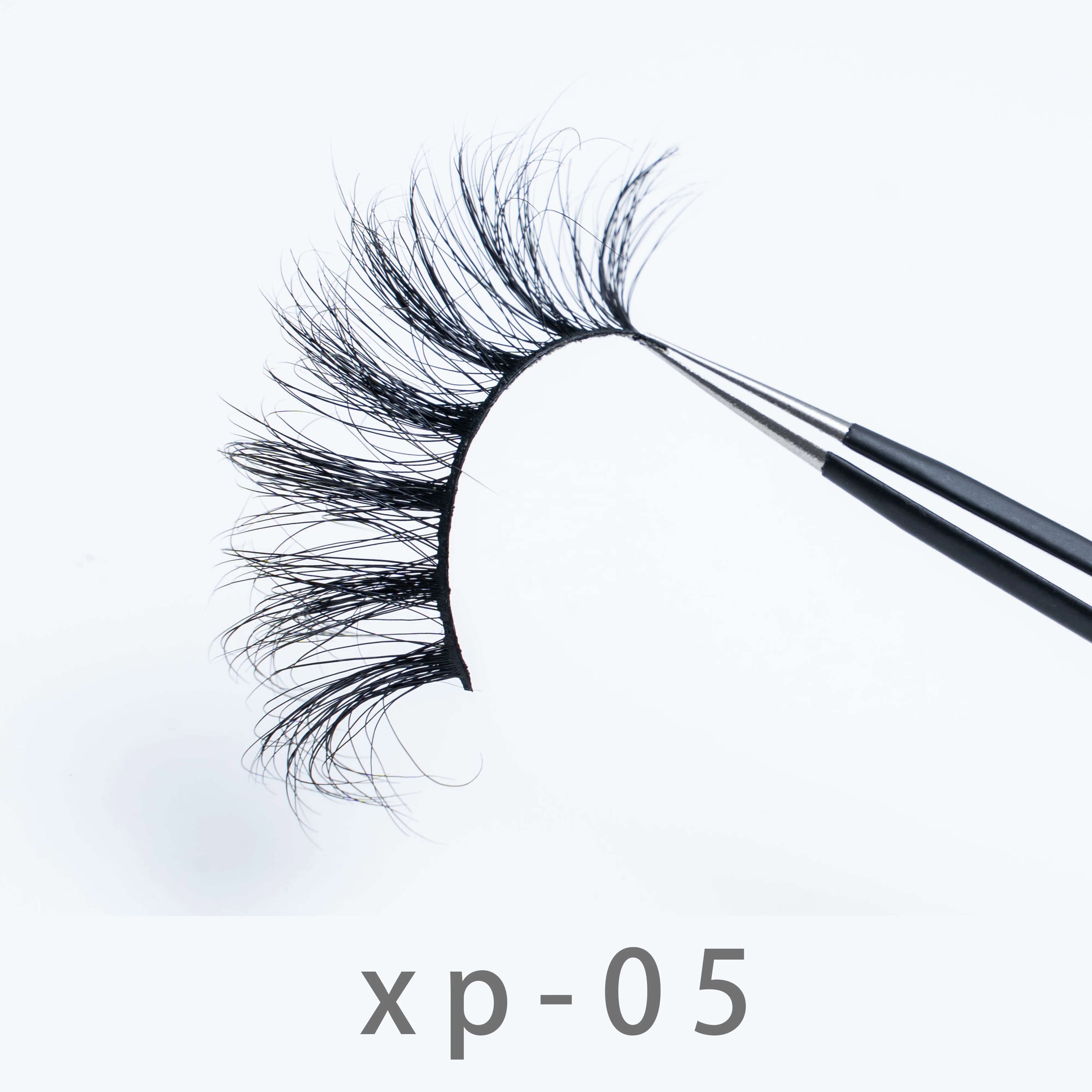 

High quality private label black color 5D mink lashes
