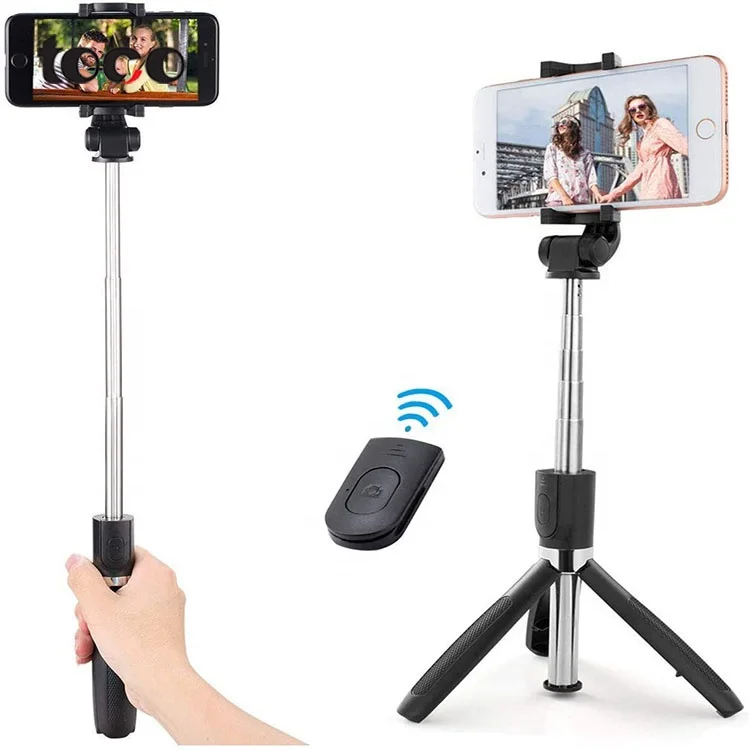 

toco Handheld Telescopic portable mini pocket Wireless Bluetooths selfie stick camera selfie stick, Black white other