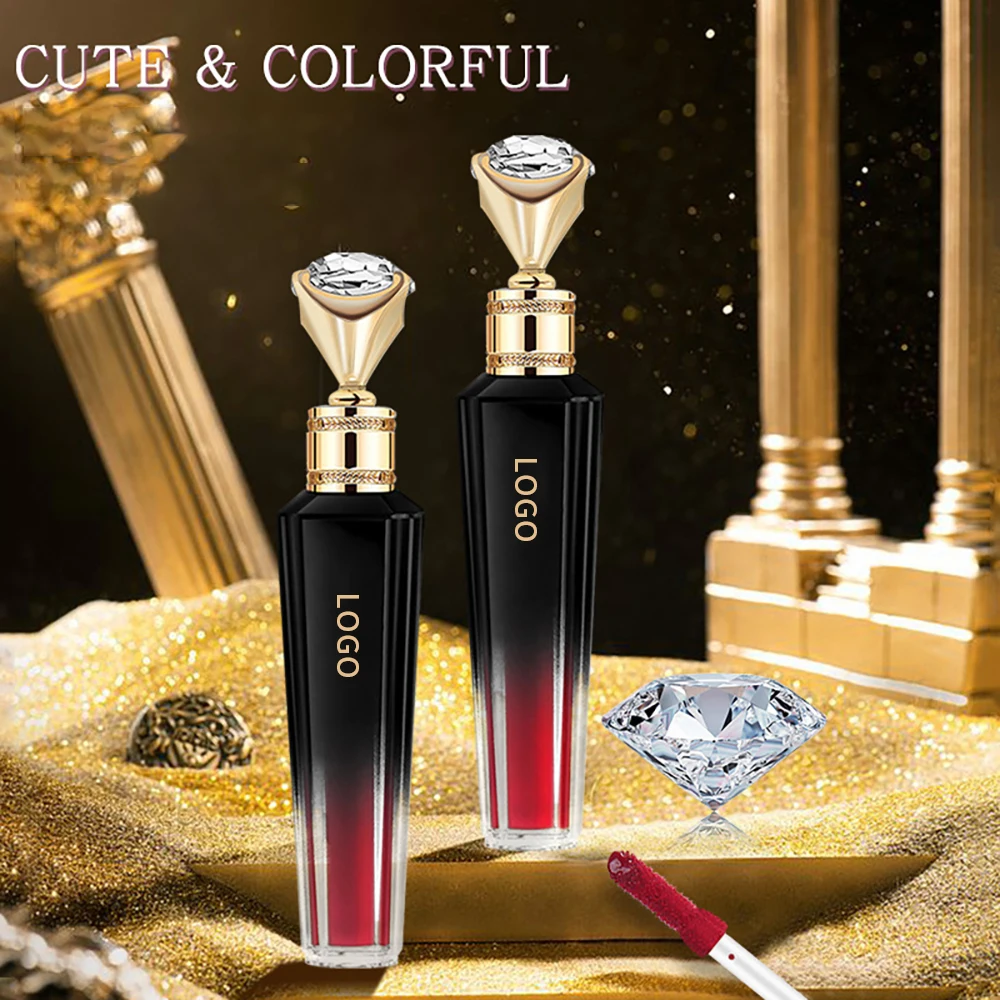 

Custom Private Label Lipstick Diamond Long Lasting Lipstick Matte Liquid Lipstick