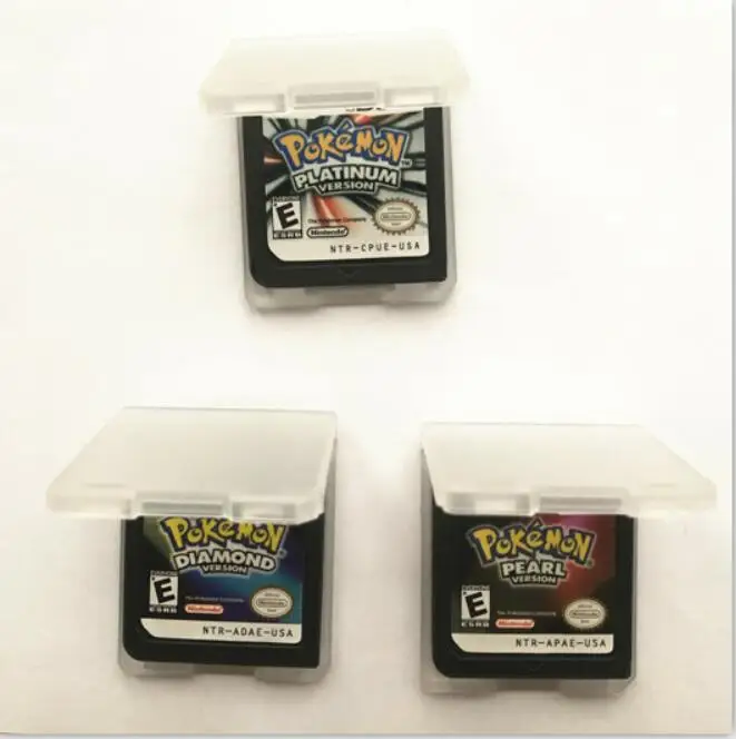 

USA and EUR version pokemon platinum diamond and pearl for pokemon ds games