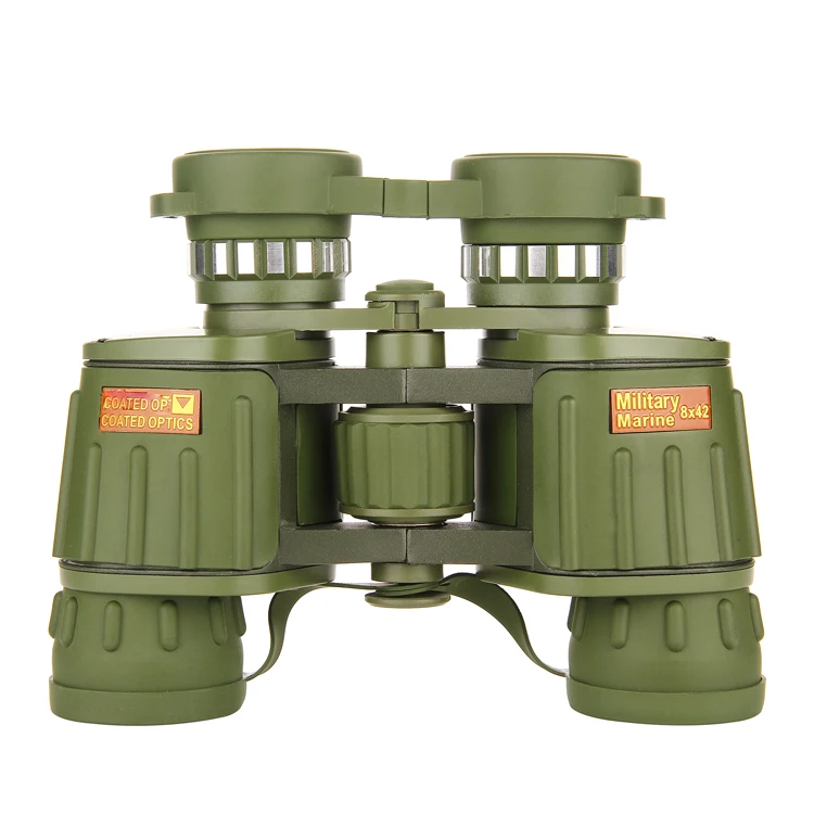 

new metal binoculars 8x42 professional waterproof binoculars BAK4 prism hunting binoculars for sale