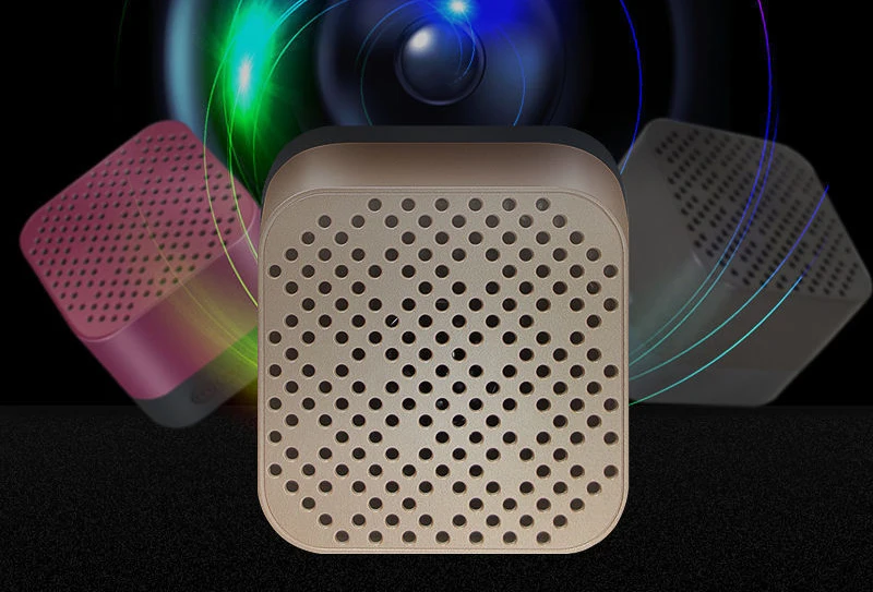 Senpaga Agordita logebla portebla sendrata sono malgranda mini bluetooth-promocio donac-parolanta karto-bendo led speaker - ANKUX Tech Co., Ltd