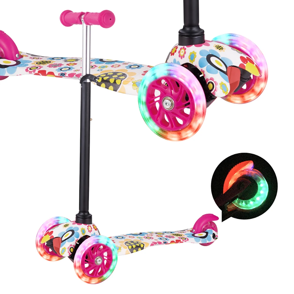 

Factory wholesale OEM colorful 3 wheel kids scooter for children