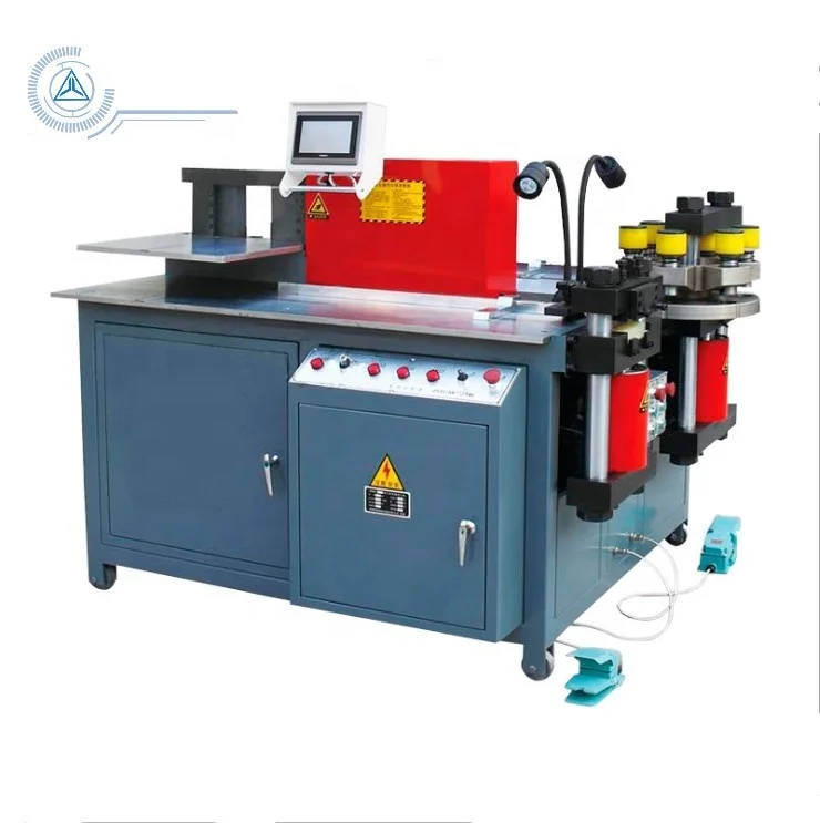 
High Buality CNC Busbar Punching Cutting Bending Machine For Copper and Aluminum 