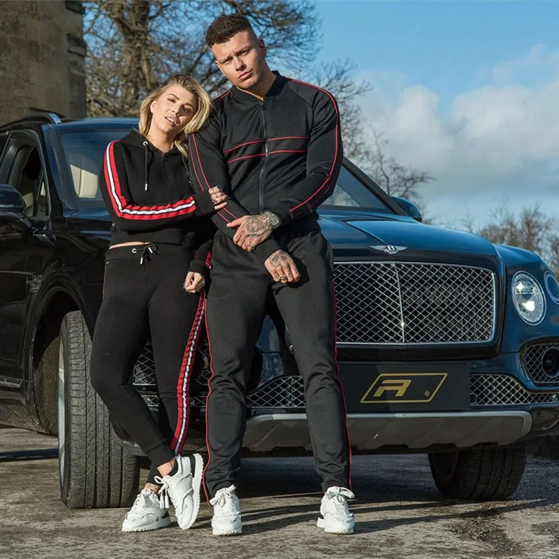 

New Hot Items Fitness Cotton Tracksuits Men Joggers sweatsuit Set Tracksuit For Men