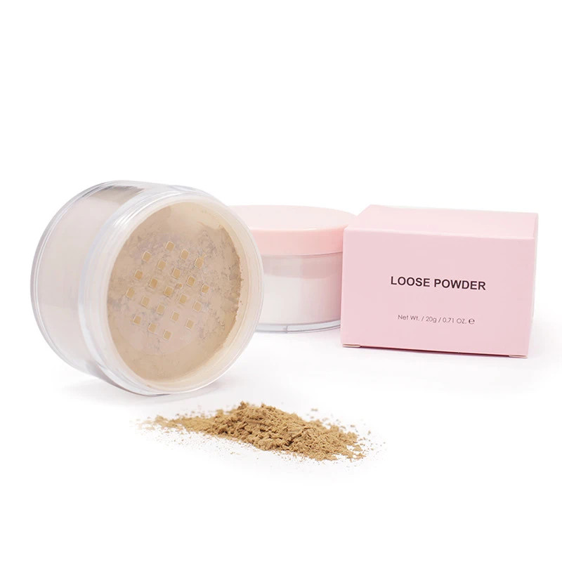 

OEM 9 Colors Professional Private Label Makeup Loose Powder Oil Control Waterproof Foundation Face Base Setting Mineral Powder