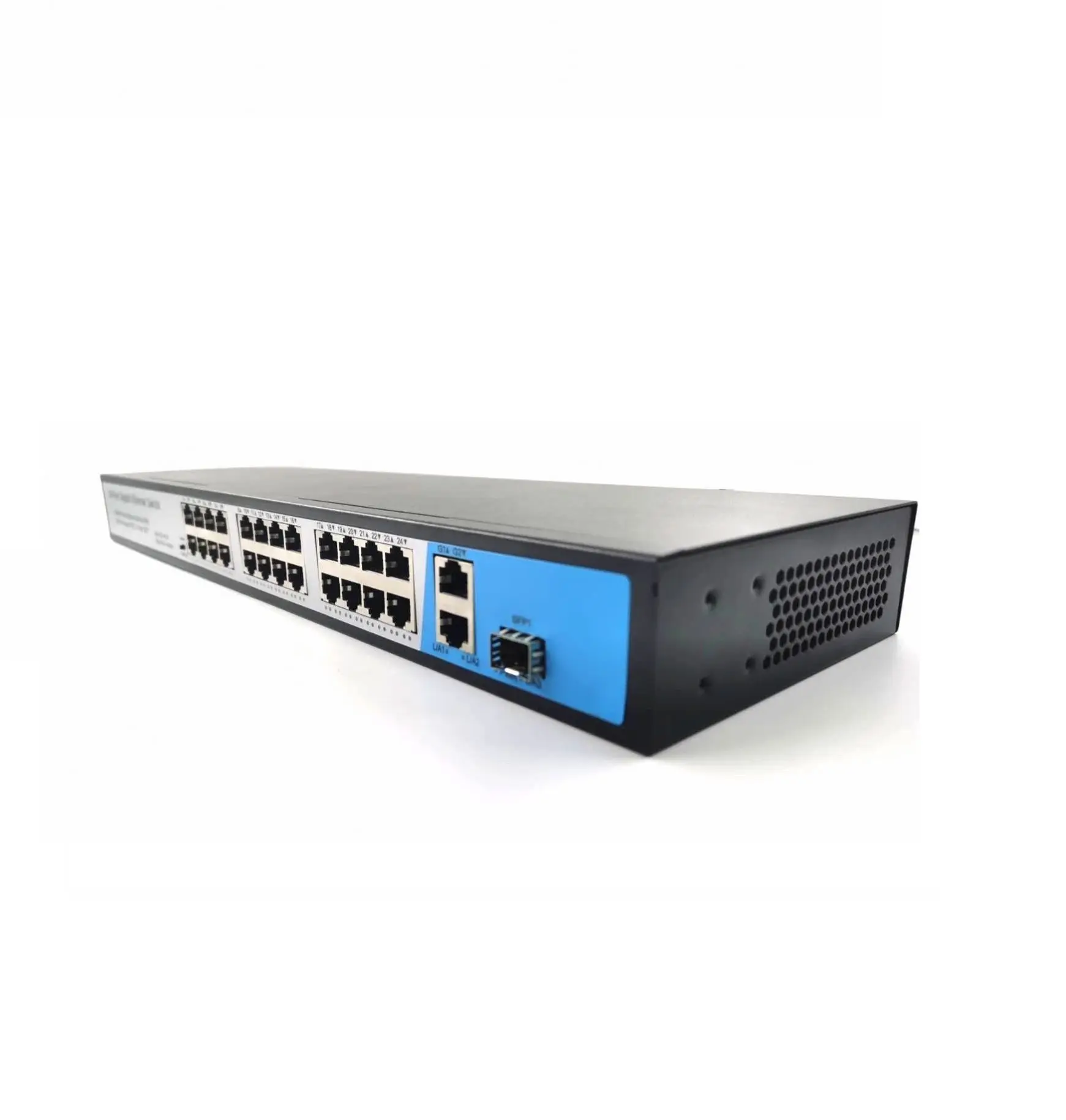 

24 port 100m power supply network port connected with 1000m network port Poe switch