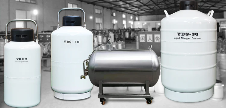 medical cryogenic semen container yds-15-80 liquid nitrogen canister 15 l storage tank price