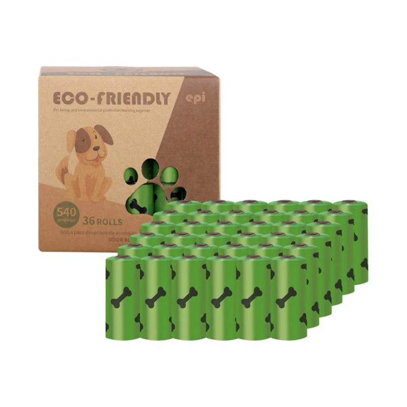 

Custom logo earth friendly biodegradable pet poo pouch bag eco friendly compostable pe plastic doggy dog poo poop waste poop bag