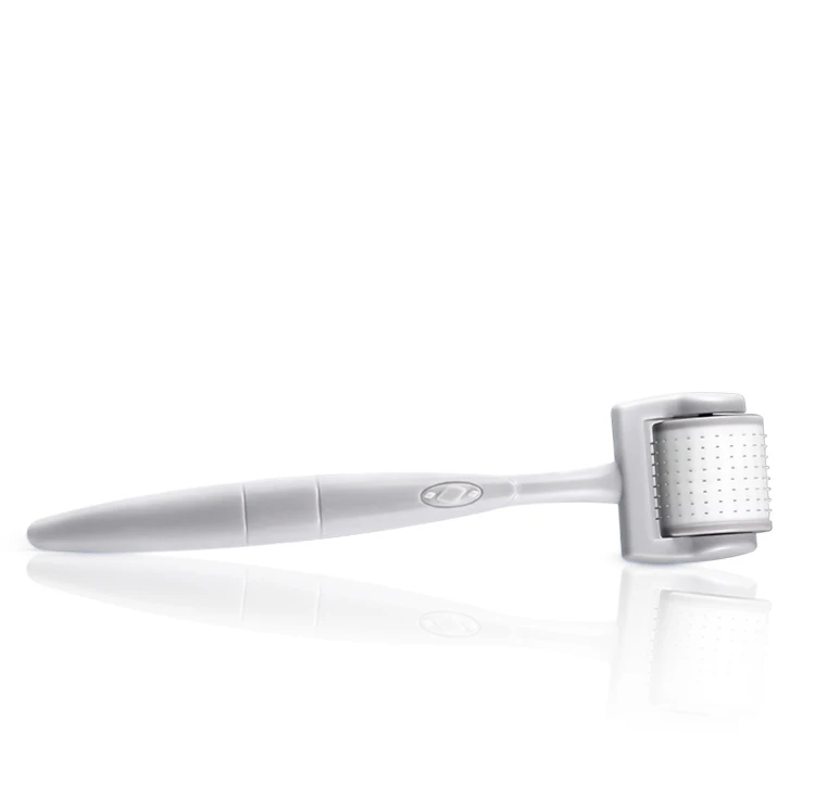 

High Quality Body Massager Roller Derma Titanium 192 Derma Roller Needles For Skin Care Facial Dermaroller, Gray