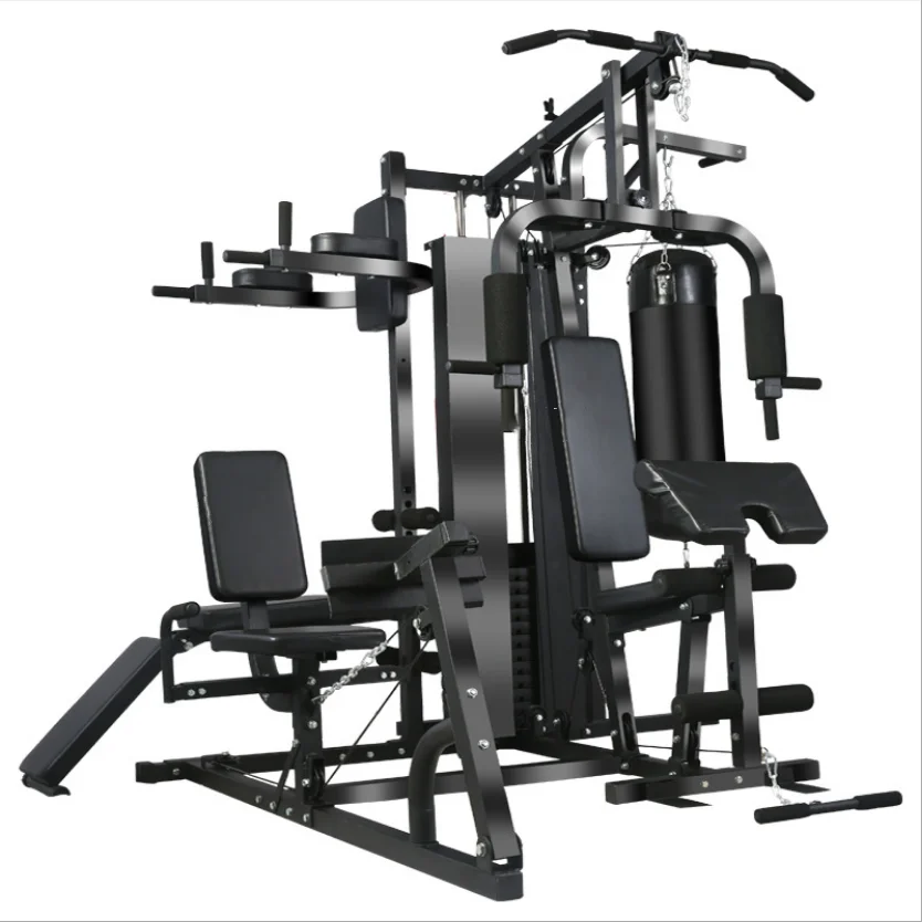 

Hot Sale 5 Station Multi-Functional Trainer Gym Equipment, Optional