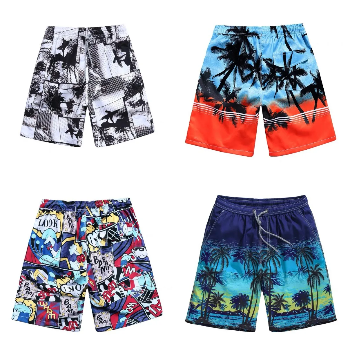 

wholesale street style clothes men's summer new design half pants 3d pockets loose trendy hip hop shorts