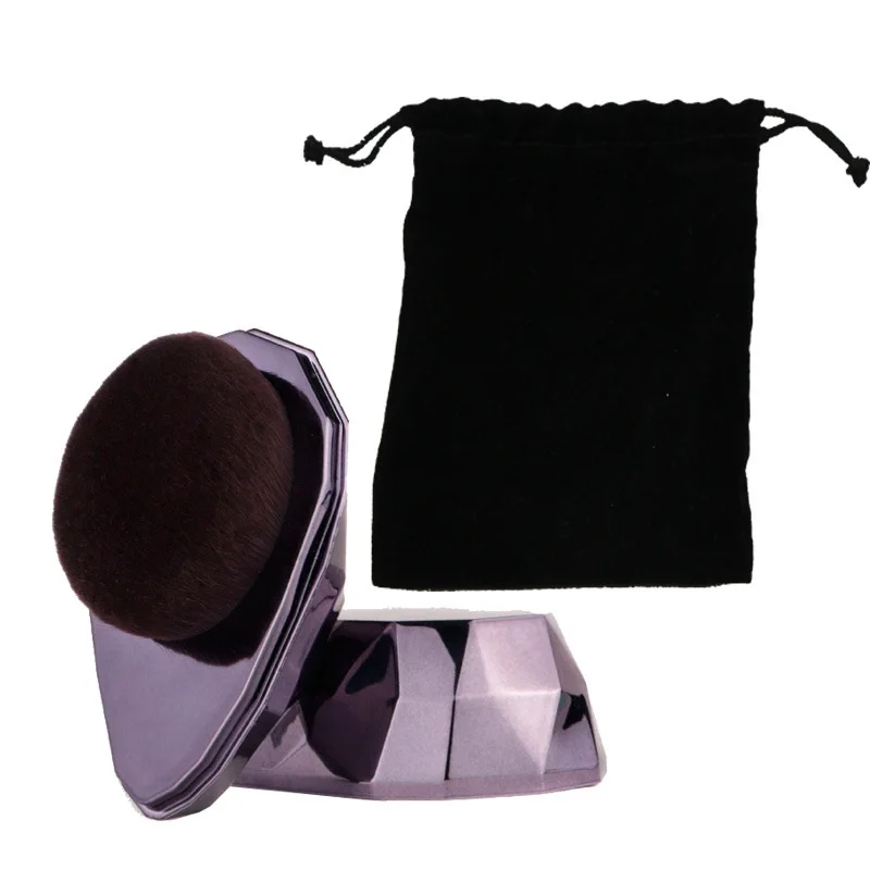 

New Foundation Powder Sponge Beauty Cosmetic Puff Face Makeup Brushes Concealer Brush Have Lid and Storage Bag, Pic