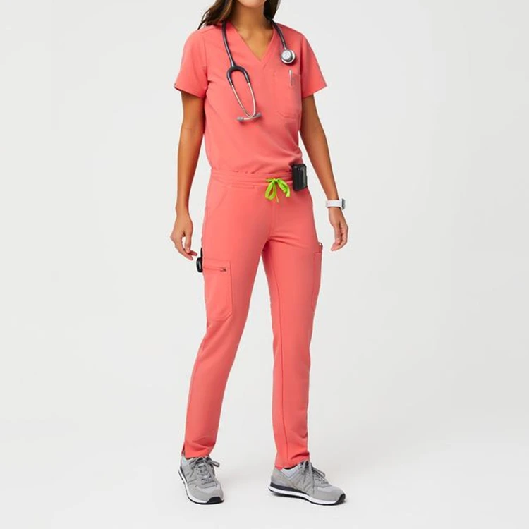 

Nurse Scrub Suit Design Custom Scrubs Nursing Jogger Scrubs Uniforms Sets, Customized