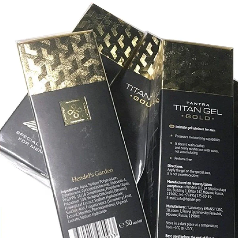 
2019 hottest Titan Gel Russian 100% Original Men Penis Enlargement Massage Cream 