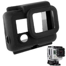 High Quality Frame scratchproof Silicone Protective Case Protection Cover for GoPro HERO3