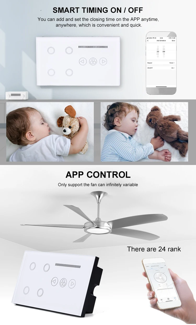 Saa Certificate Australia American Usa Au App Voice Control 4gang Fan