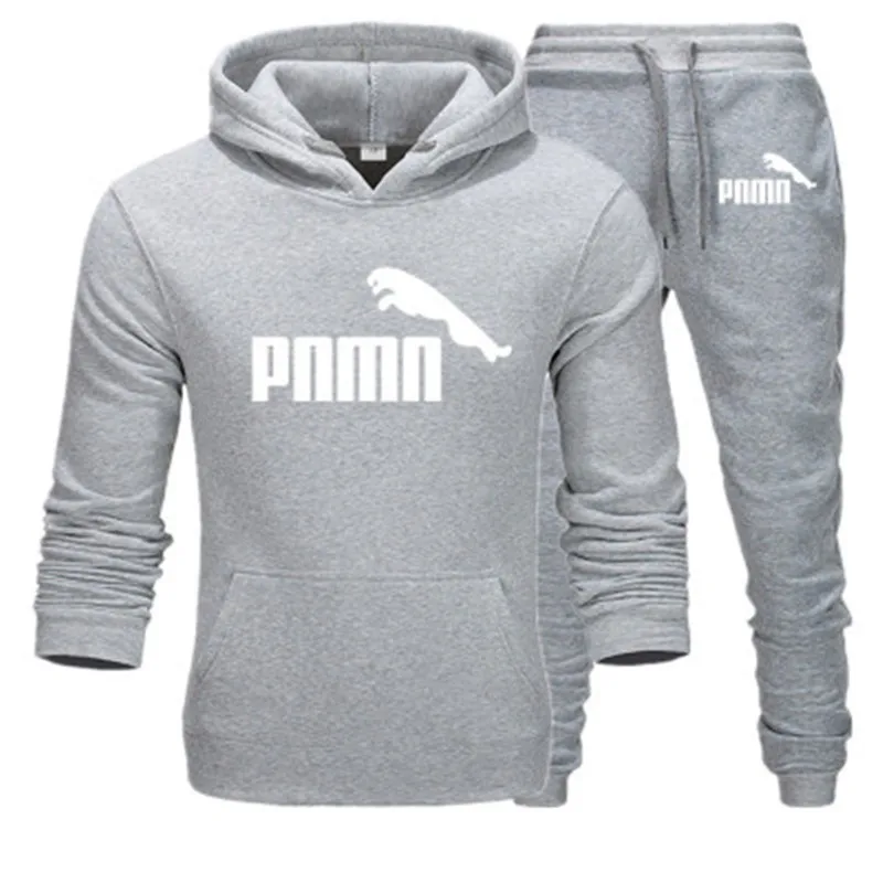 

New Arrival Men's Autumn Suits Youth Sports New Casual Fashion Clothing sets Two-piece Classic Cotton Hooded Hoodies Sets