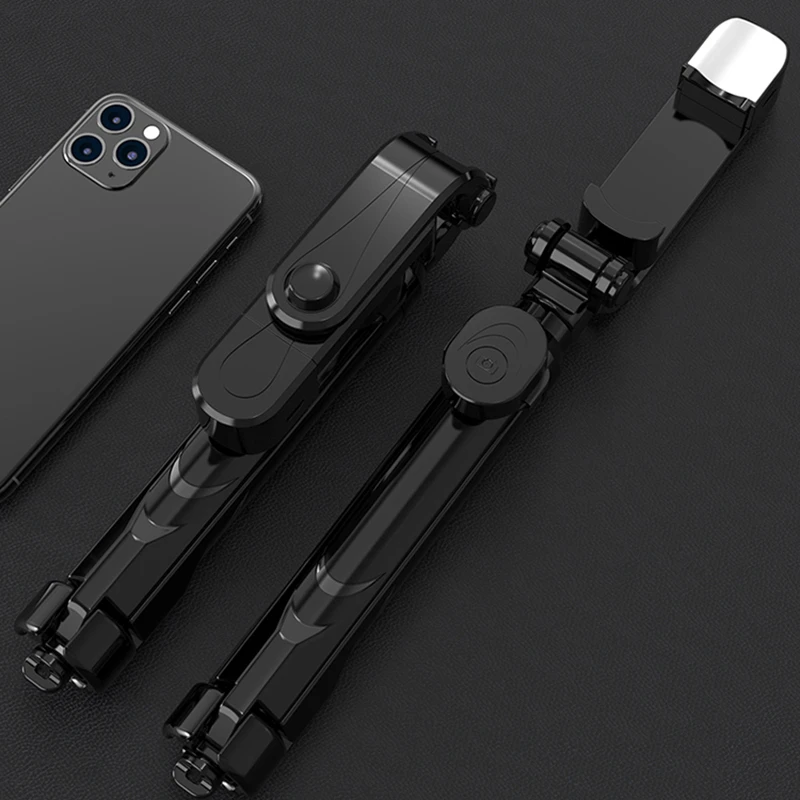 

New Wireless BT Selfie Stick Tripod with Fill Light Selfie Shutter Monopod Live Broadcast Phone Holder Tiktok