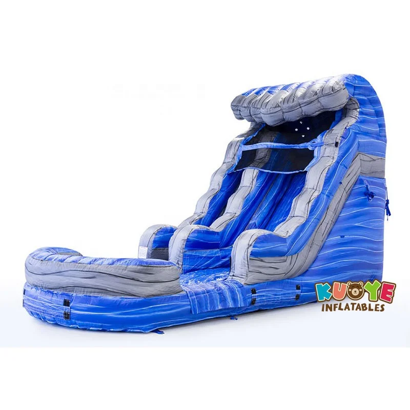 

2021 Commercial inflatable blue water slide