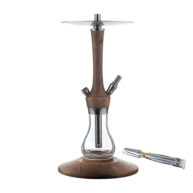 

2020 Glass Shisha Hookah For Smoking Wood Hookah Bowl Clay, Black, brown