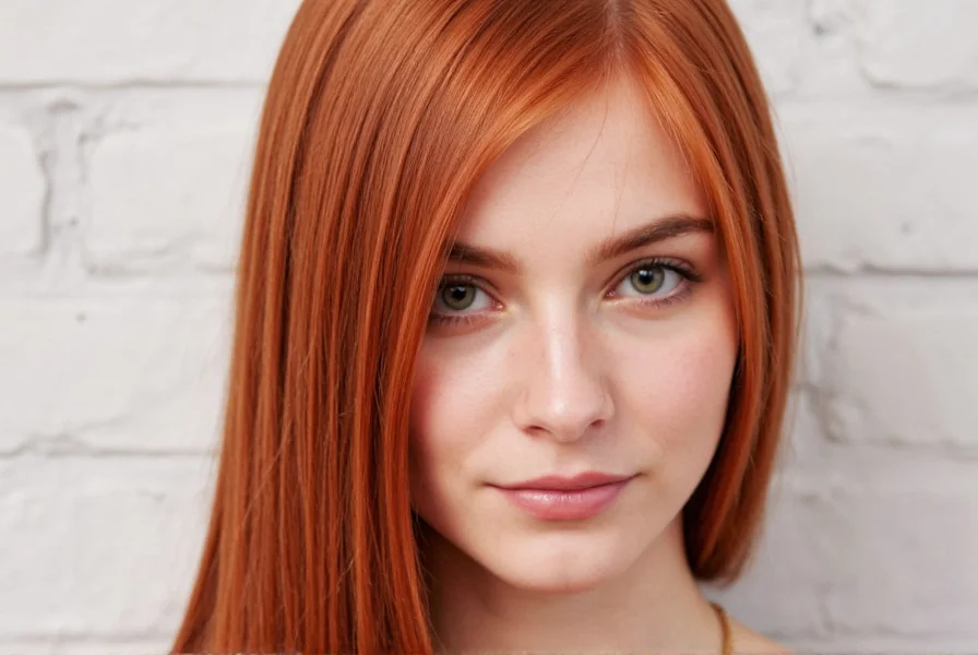 light ginger hair color