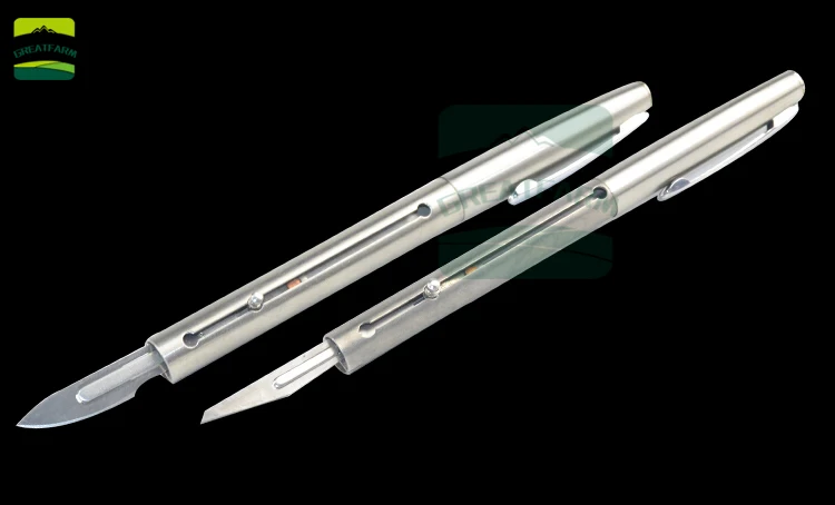 Piglet Pen type cutter Pig trowel tool Castration knife