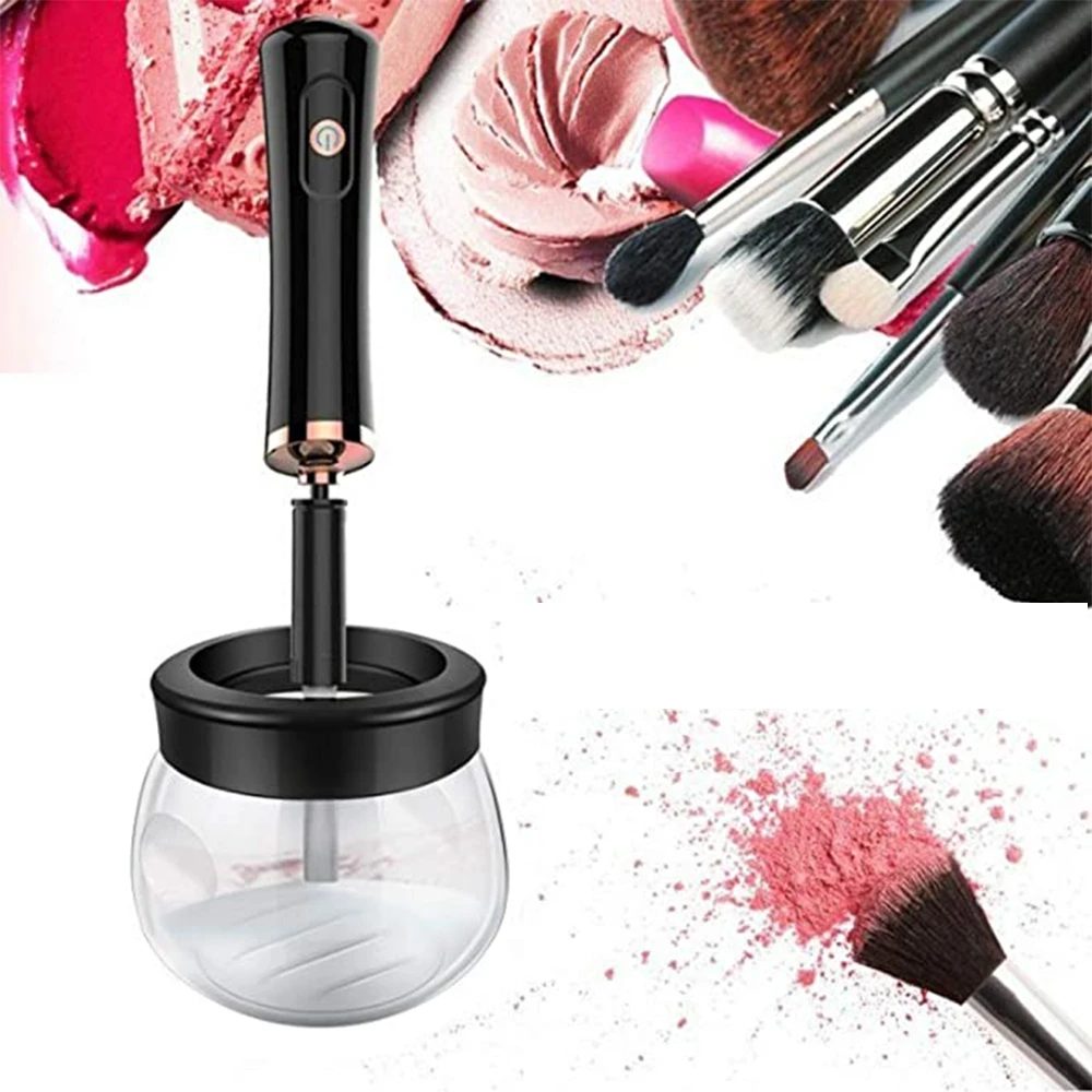 

Electric Dryer Machine Make Up Brushes Cleaner Fast Cleaning and Drying Portable Cosmetic brush cleaner machine