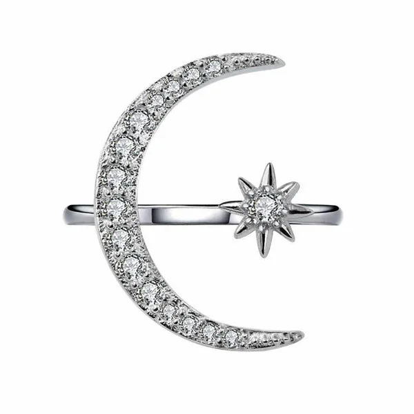

18K Gold Plated Luxury Fashion Women Zircon Jewelry Rings Female Diamond Bridal Engagement Wedding Ladies Trendy Finger Ring