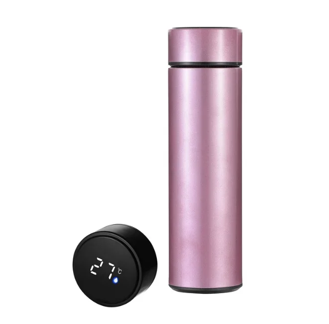 

2020 Amazon bestseller Intelligent Vacuum Flask Thermo LED Display Smart Stainless Steel Water Bottle With temperature