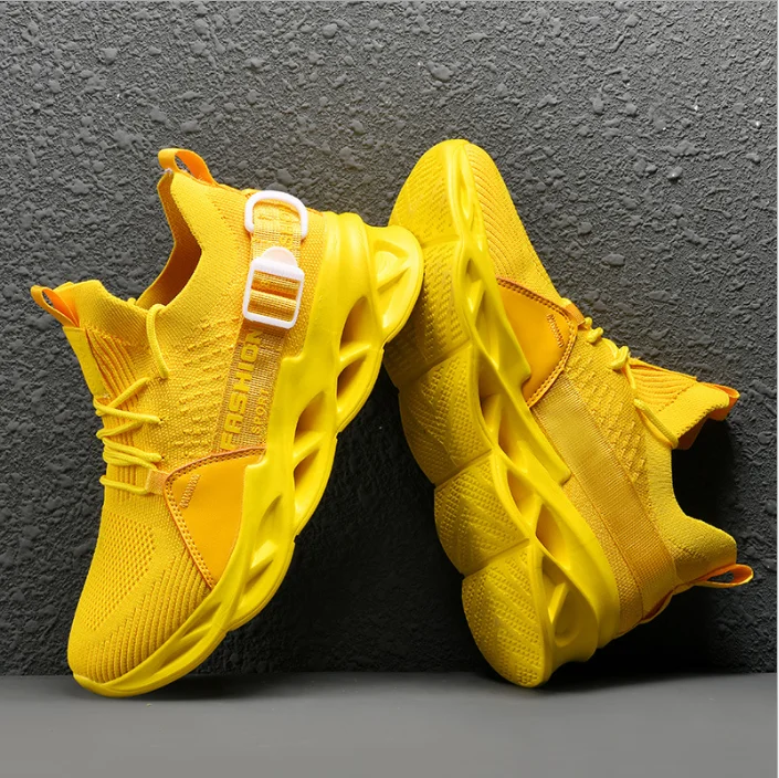

2021 new autumn running sports student fashion safety designer high quality basketball style mesh breathable men's casual shoes