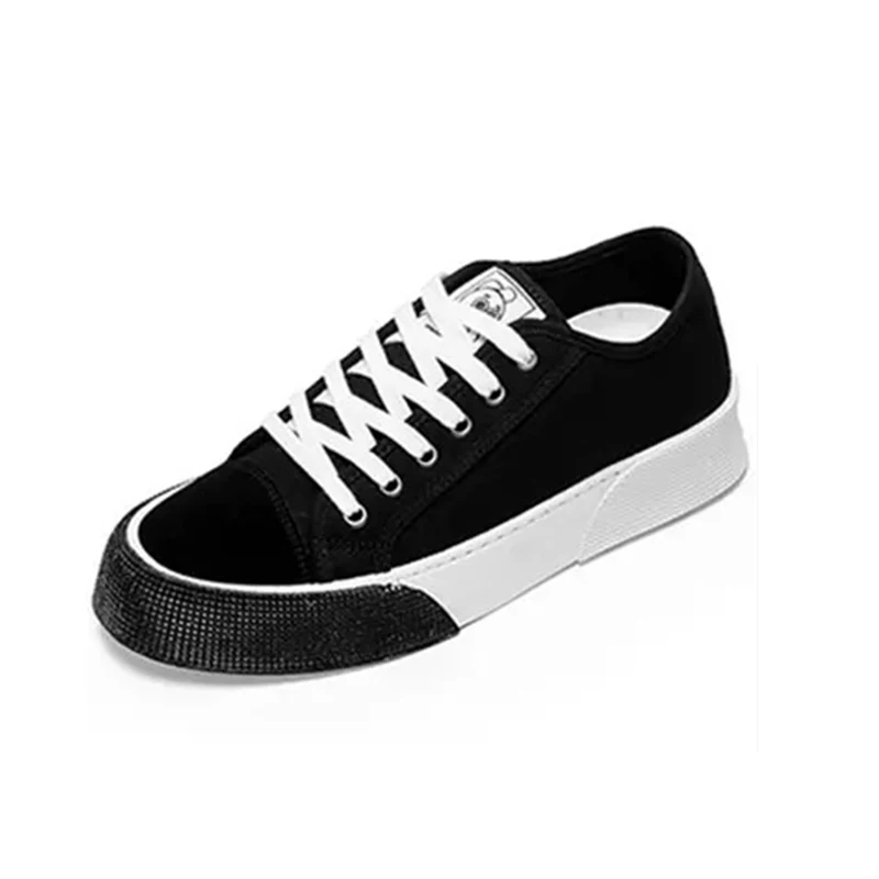 

Men Casual Custom Printed Wholesale Fashion Sneakers Lace Up Thick Bottom Low Top Canvas Shoes, As picture,or custom
