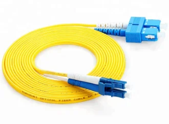 Lc To Sc Singlemode Duplex 9/125 Fiber Optic Patch Cable Sm Fiber Optic Patch Cord Jumper Cable 4