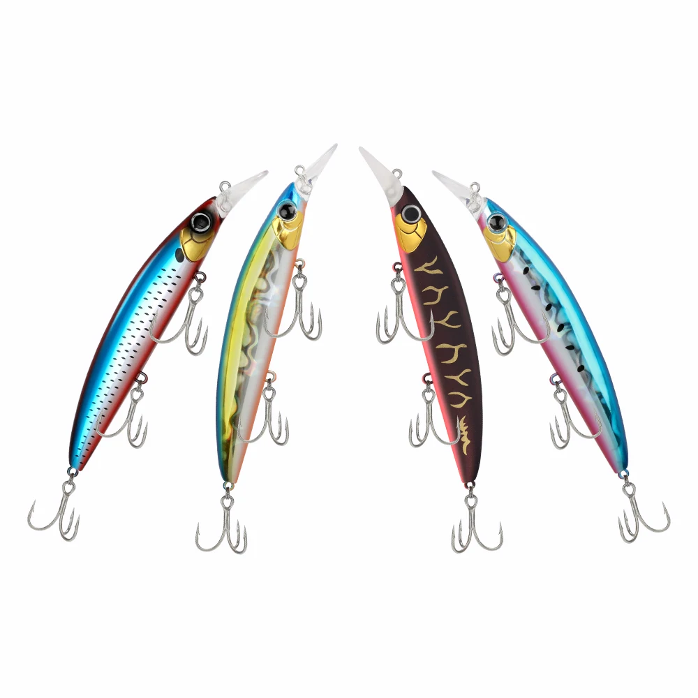 

HONOREAL 10 Colors 110MM 20G 0-1M Suspending Fishing Lure Minnow Artificial Hard Plastic Top Hot Seller