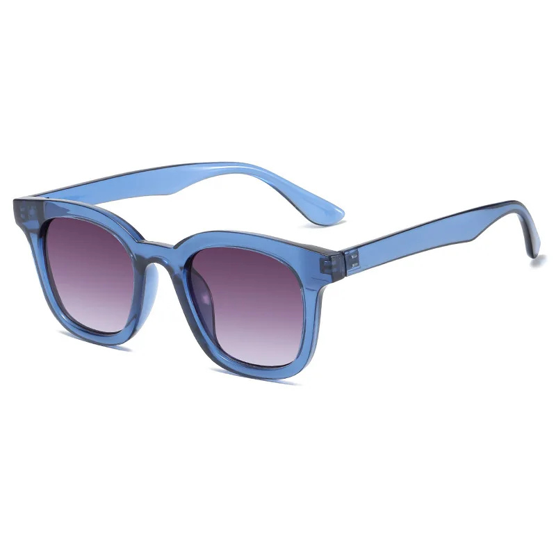 

2101Italian brand style women rectangle frame Medusa shades sunglasses