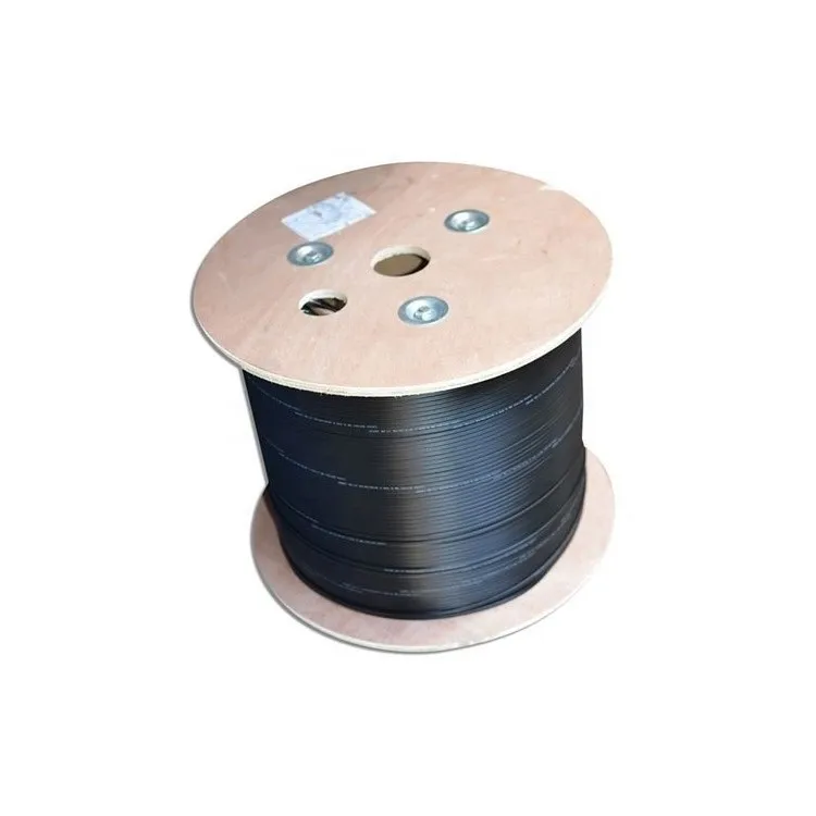 Fiber Optic 1 Core 1km 2km 3km Plywood Drum Ftth Drop Cable Single Mode ...