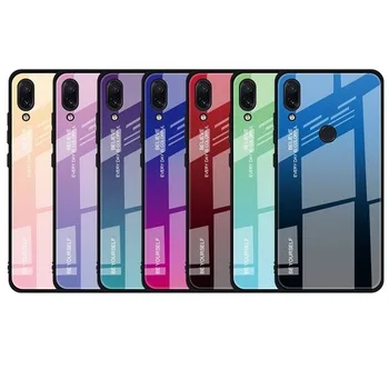 

Gradients Tempered Glass Phone Case For for iPhone 11 11 Pro 11 Pro Max For Samsung, Colourful as picture