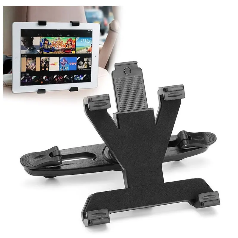 

Car Headrest Mount Tablet Headrest Holder 360 Rotating Adjustable Holder for All 7"- 13" Tablet iPad, 9'' DVD Player Holder, Black