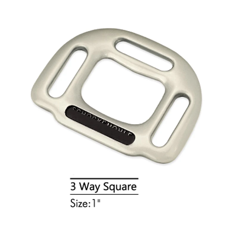 
China Supplier Quality All Bag Hardware Accessories Outdoor Clothing Accessories 3 Way Square 