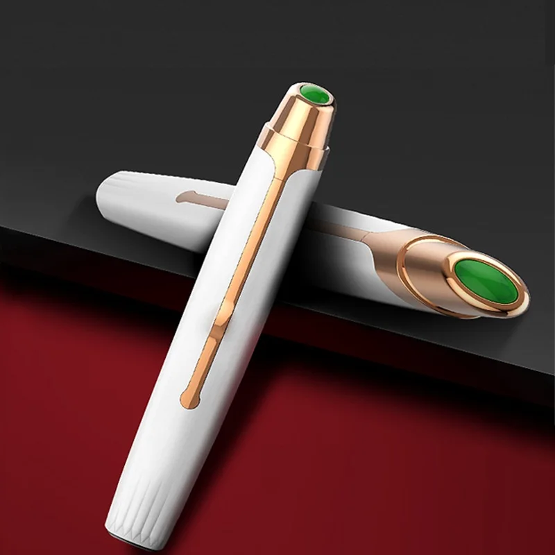 

Electric Jade Eye Massager Constant Temperature Heating Eye Beauty Equipment For Eye Skin Care Improve Fne Lines and Dark Circle, White