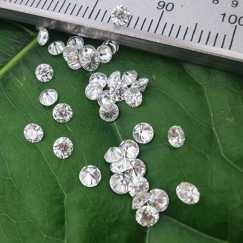 Starsgem 3mm 4mm DEF VVS - VS Round Melee Lab Diamond Price Per Carat HPHT Loose Melee Lab Grown Diamond