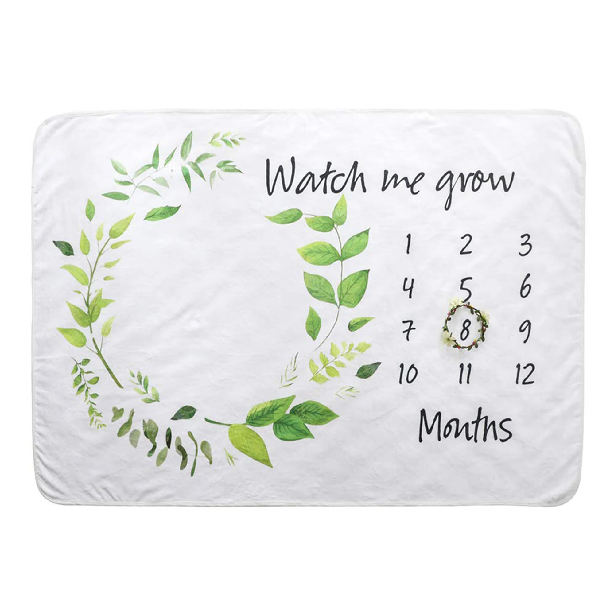 
Kids Babies Age Group 100% Polyester Material Baby Milestone Beagle Blanket Fleece Blanket 