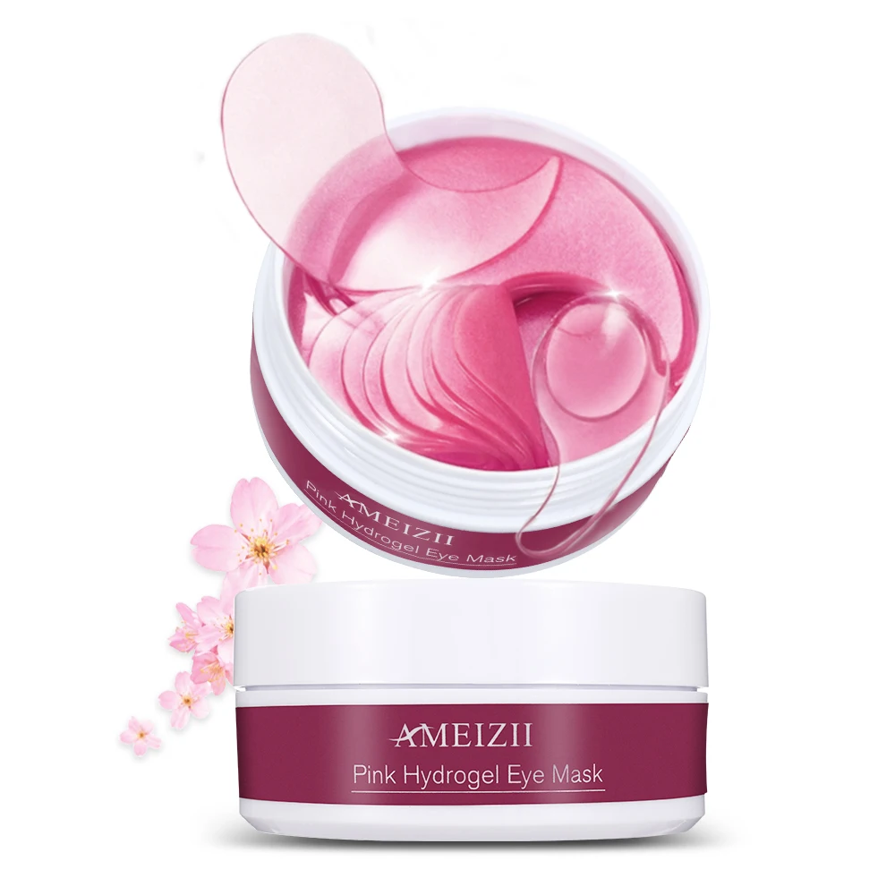 

AMEIZII Parches Para Ojos Hydrogel Eye Mask Under Eye Gel Pads Remove Dark Circles Wrinkle Remover Collagen Eye Patches