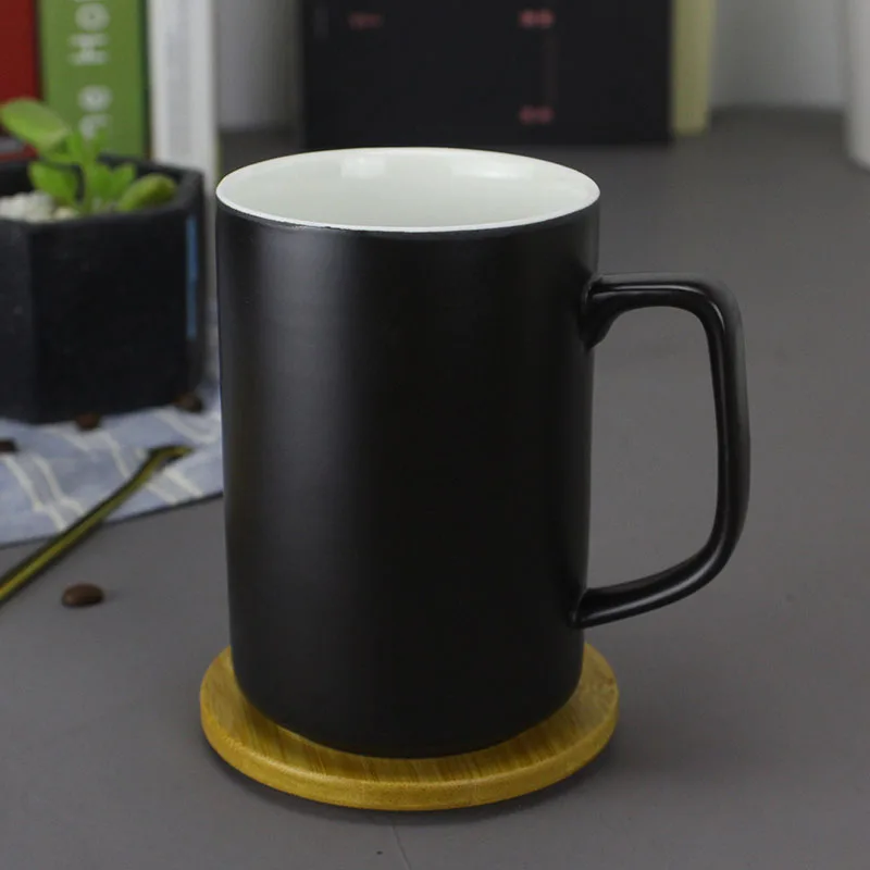 

Cheap Price Custom Logo Black Matte Glaze Ceramic Mug