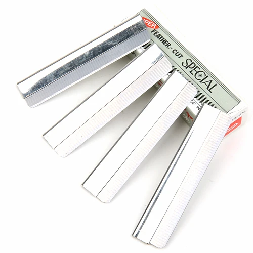 

Permanent Makeup Stainless Steel Eyebrow Razor Makeup Accessories Eyebrow Pencil Sharperner Razor, Blue&pink