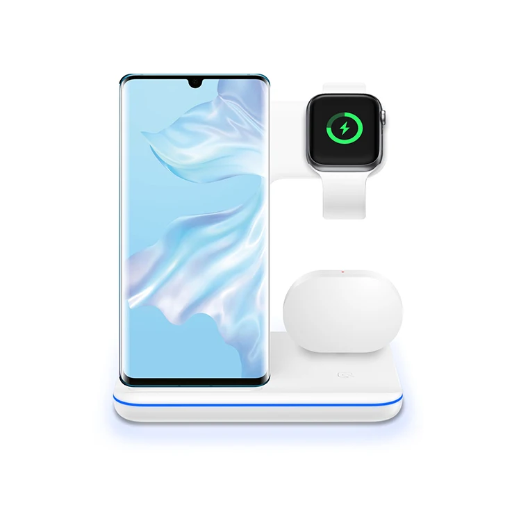 

Multi function iphone apple watch universal 3in 1 fast wireless charger