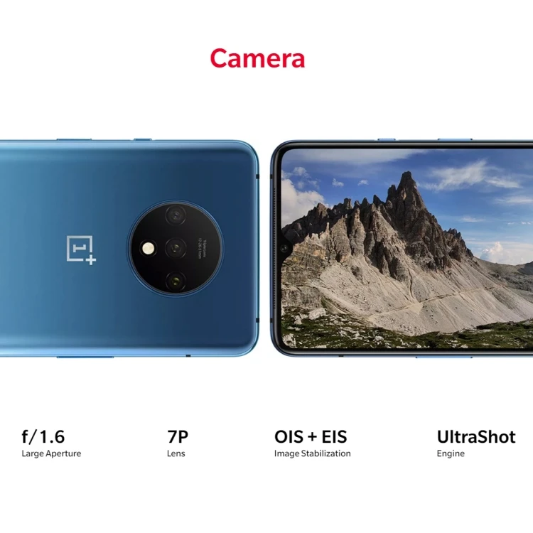 OnePlus 7T mobile phones 48MP Camera 6GB 8GB 12GB 128GB 256GB 6.55 inch large memory capacity OnePlus smart phone