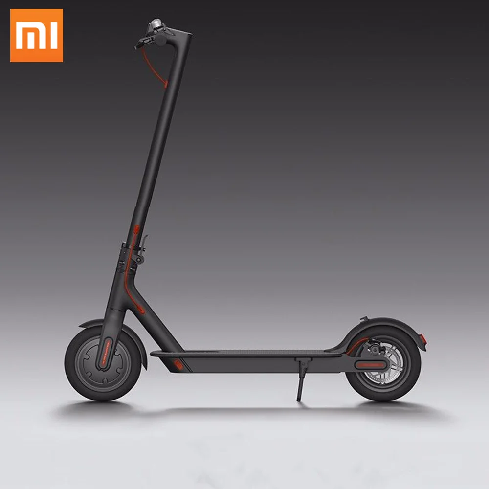 

Xiaomi MI M365 electric scooter folding kick skateboard 8 inch scooter, White black