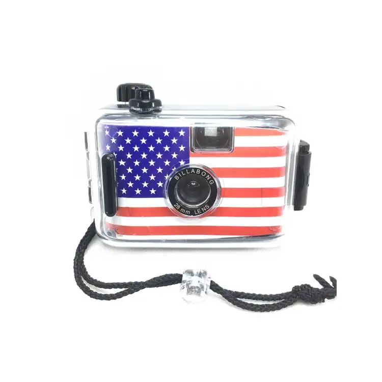 

Waterpoof Film Camera Reusable 35mm Retro Colors No disposable Reusable Waterproof Camera