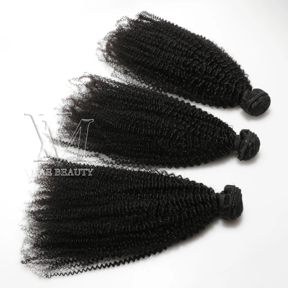 

VMAE Vietnamese Unprocessed Raw Cuticle Aligned hair Weft Natural Black Afro Kinky Curly 3A 3B 3C 4A 4B 4C Human Hair Extensions